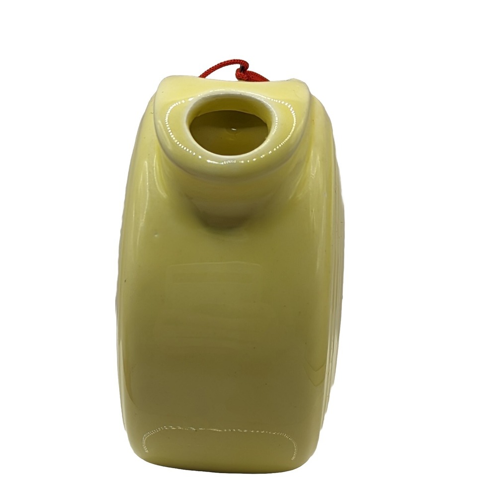 Seasons of Cannon Falls Red Orange Ball Pitcher Yellow Disc Jug Ornaments - Picture 10 of 15